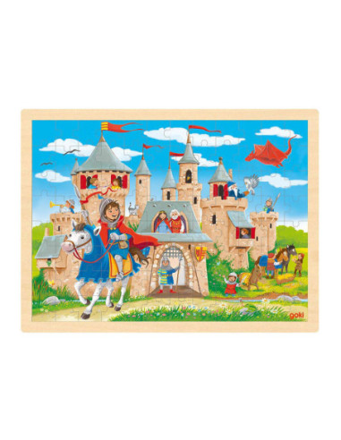 Goki Houten Legpuzzel Ridderkasteel...