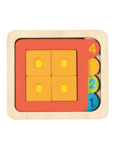 Goki Houten Lagenpuzzel Vormen en...
