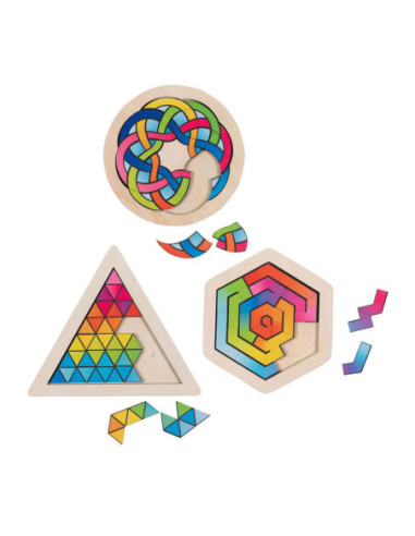 Goki Houten Breinbreker Puzzel per stuk
