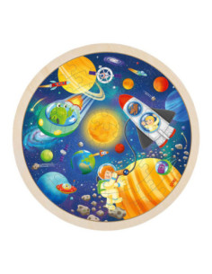 Goki Houten Legpuzzel Rond...