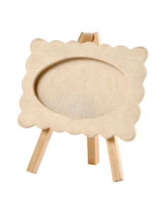 Houten Fotolijst op Ezel...