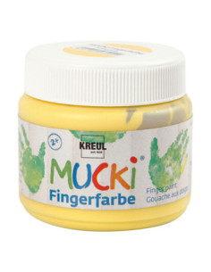 Mucki Vingerverf Geel 150ml