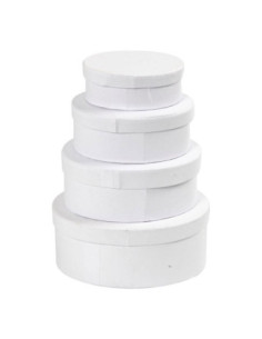 Ovale Dozen Wit met Deksel...