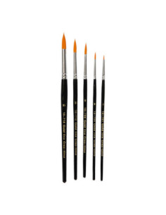 Gold Line Penselen Rond 5st.