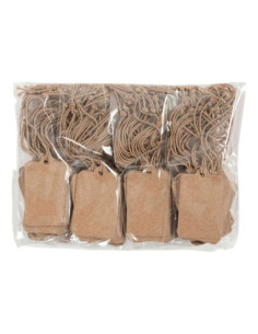 Labels Lichtbruin 25x40mm...