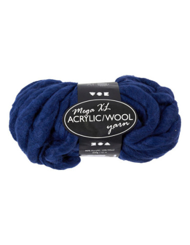 XL Garen van Acvryl - Donkerblauw 15m
