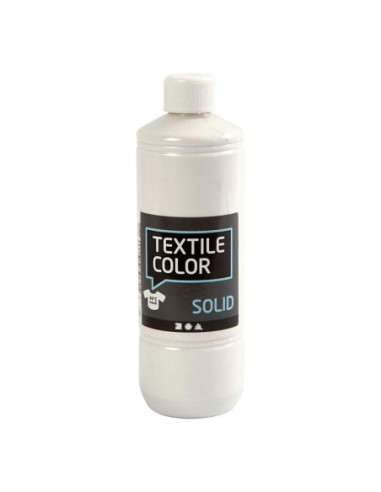 Textiel Color Verf - Dekkend Wit 500ml