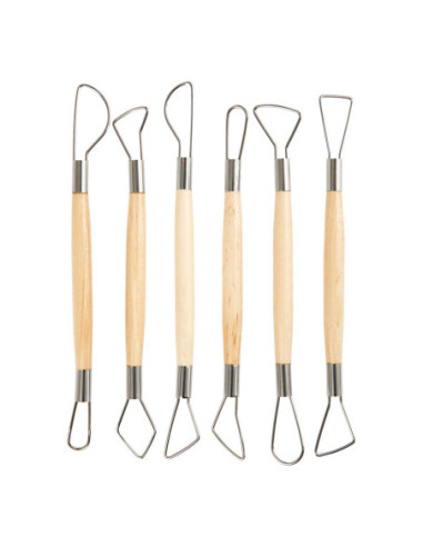 Mirrettes Set Ronde Kanten 6st.