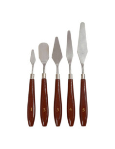 Paletmessen Set 5st.