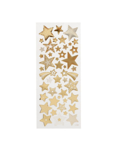 Stickers Goud Sterren 1 Vel