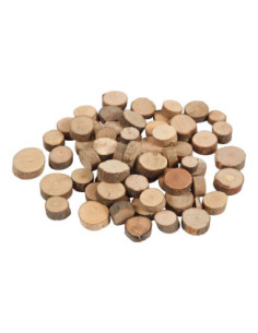 Houten Schijf 10-50 mm 25 gram