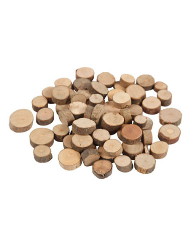 Houten Schijf 10-50 mm 25 gram