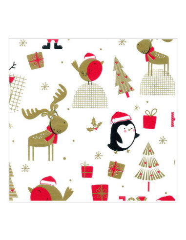 Kerst Inpakpapier 3mtr.
