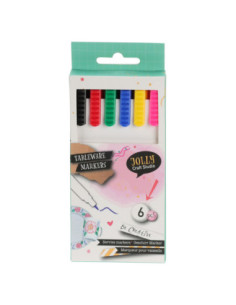 Porselein Stiften 6st.