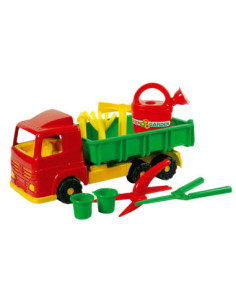 Kiepauto met Tuingereedschap