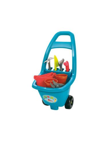 Ecoiffier Trolley met Tuingereedschap