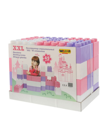 Cavallino Bouwblokken XXL 45dlg.