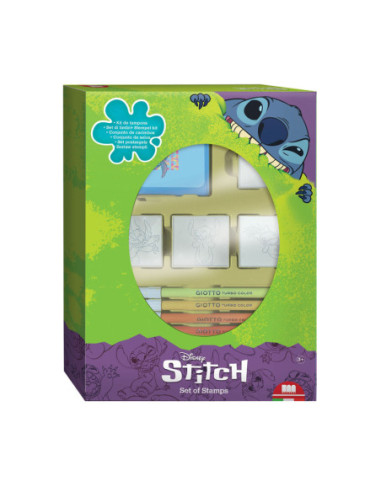 Stitch Stempelset met 4 Stempels