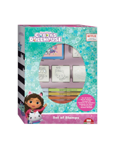 Gabby's Poppenhuis Stempelset met 4...