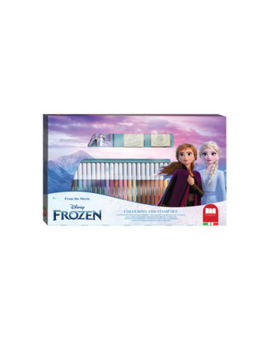 Frozen Kleurset met Stempels 41dlg.