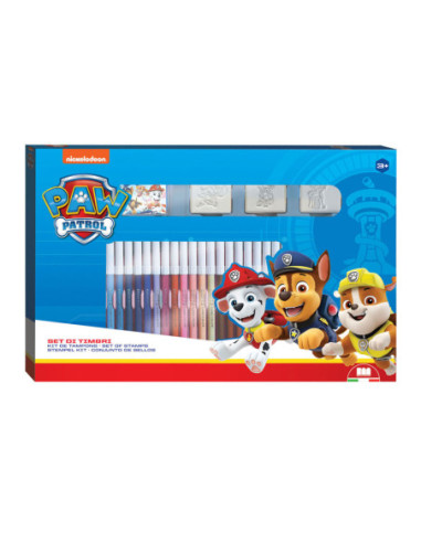 PAW Patrol Kleurset met Stempels 41dlg.