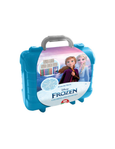 Frozen Reis Stempel- en Kleurkoffer