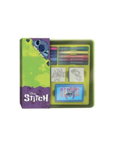 Stitch Stempels en Viltstiften Set in...