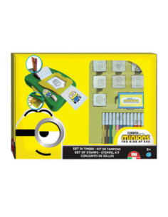 Minions Stickernachine Set