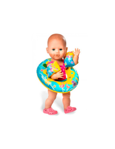 Poppen Zwemring met Zwembandjes