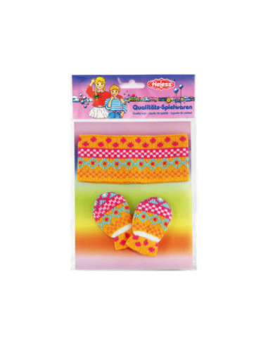 Poppen Hoofdband met Wanten 35-45 cm
