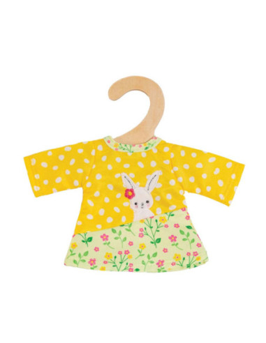 Poppen Tuinbroek met Gestreept Shirt...