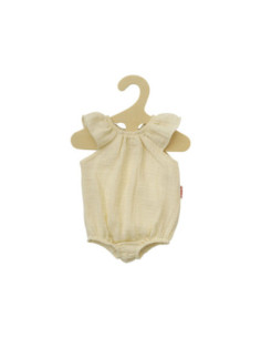 Poppenbody  Geel met Ruches...