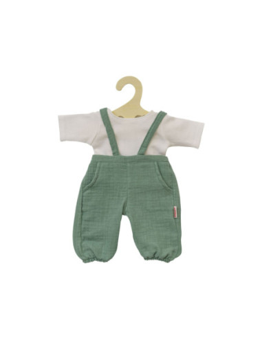 Poppen Tuinbroek Groen 28-35 cm
