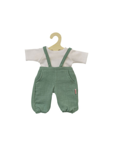 Poppen Tuinbroek Groen 35-45 cm