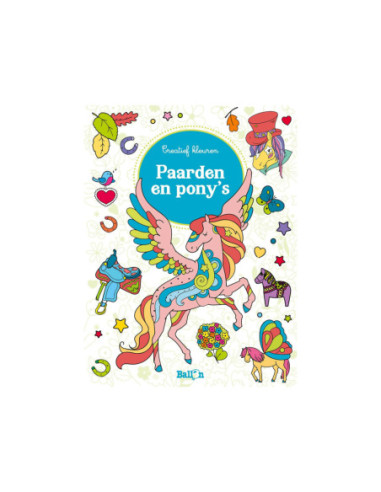 Creatief Kleuren - Paarden & Pony's