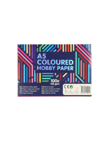 Gekleurd Hobbypapier A5