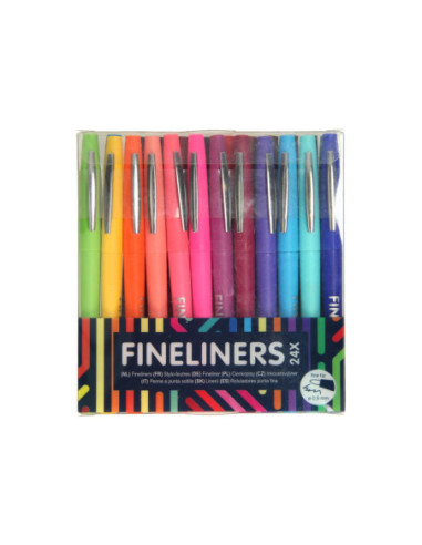 Fineliners Kleur 24st.