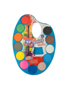 Waterverfpalet 12 Kleuren