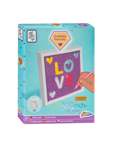 Knutselset Diamond Painting ' LOVE '