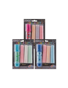 Jumbo Krijthouder + Krijt 3st.