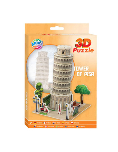 3D Foam Puzzel Toren van Pisa