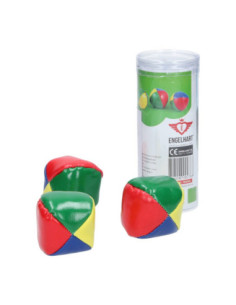 Jongleerballen in Koker 3st.