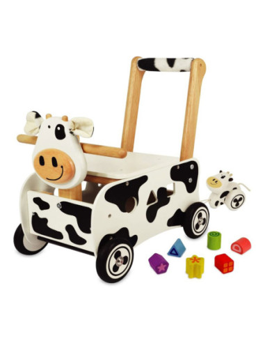 Loop- en Sorteerwagen Koe