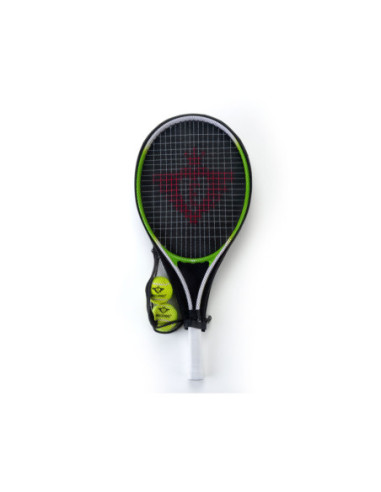Tennisracket met Hoes en 2 Ballen -...