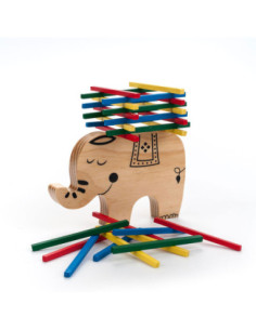 Houten Balans Spel Olifant
