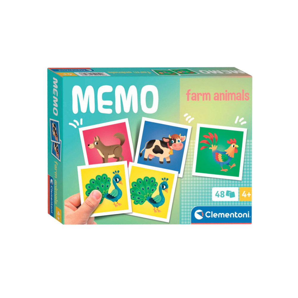 Clementoni Memospel Boerderijdieren