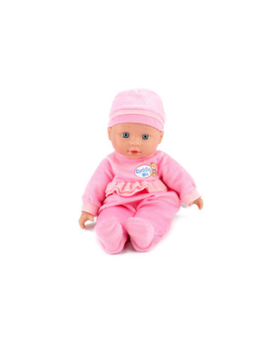 Baby Beau Babypop met Flesje 30cm