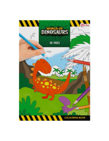 World of Dinosaurs Super Kleurboek