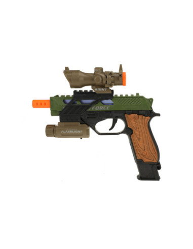 Alfafox Pistool Militair met Licht en...