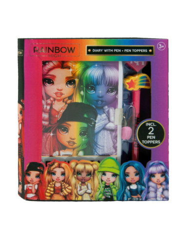 Rainbow High Dagboek met Pennen